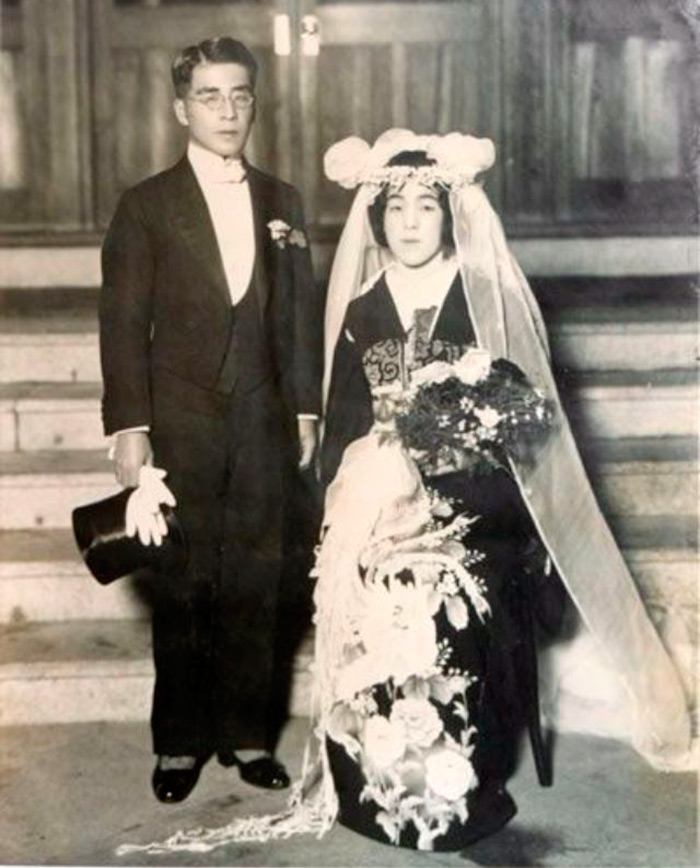 Traditional wedding in Japan