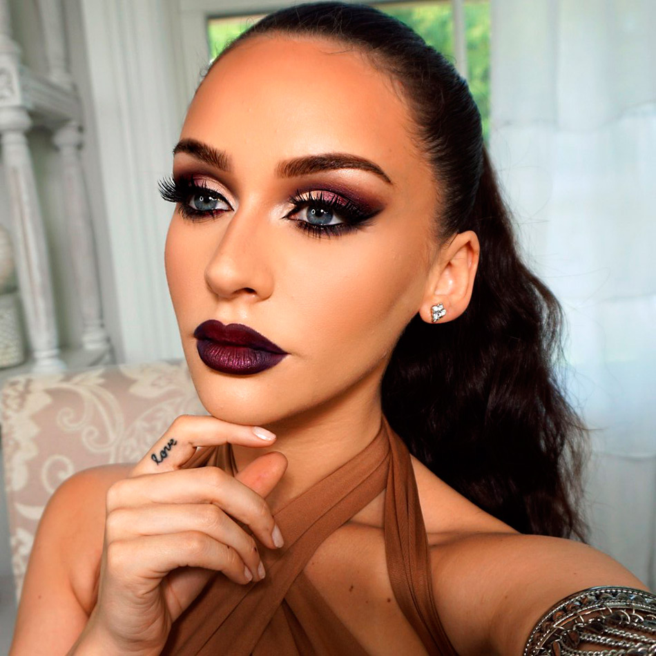 Makeup by Beauty blogger Carli Bybel