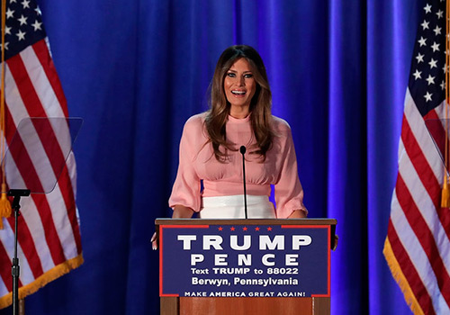 Melania Trump - clothing style and biography