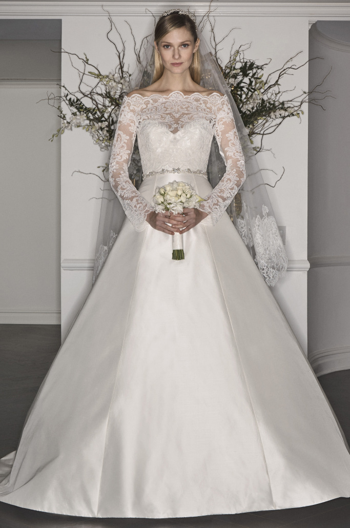 Modest wedding dress