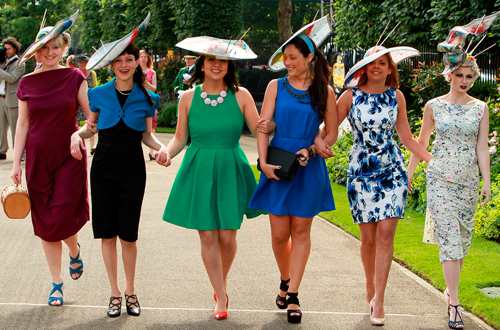 Filles aux courses Royal Ascot