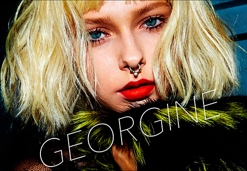 Grunge and glamor in the GEORGINE spring-summer 2024 collection