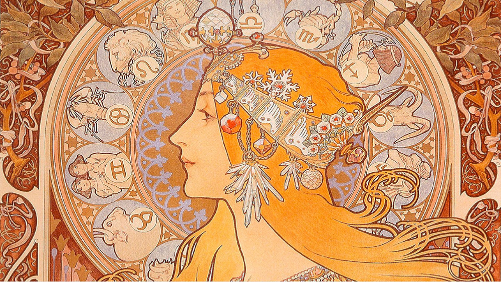 Art Nouveau and the beautiful women of Alphonse Mucha