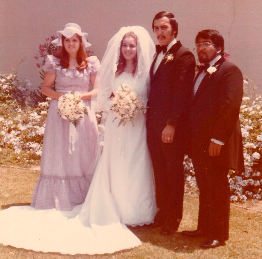 1970 wedding photos