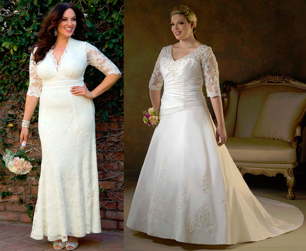 Wedding dresses with sleeves