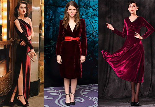 21 velvet dress for the New 2024 Year of the Fire Rooster