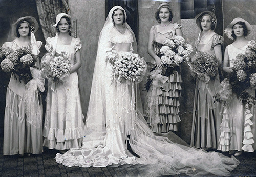 1920s wedding photos in high quality