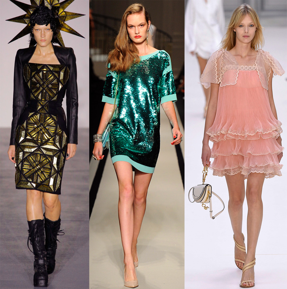 Models of dresses spring-summer 2024