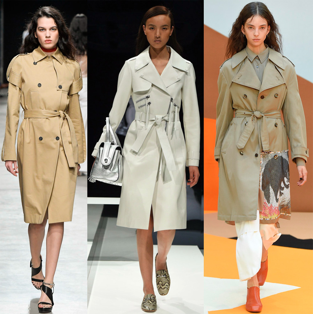 Fashionable women's trench coats 2024