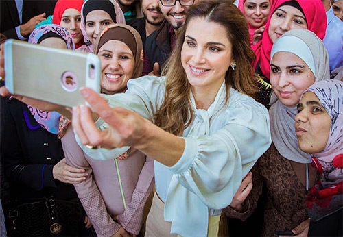 Queen of Jordan Rania Al-Abdullah's style