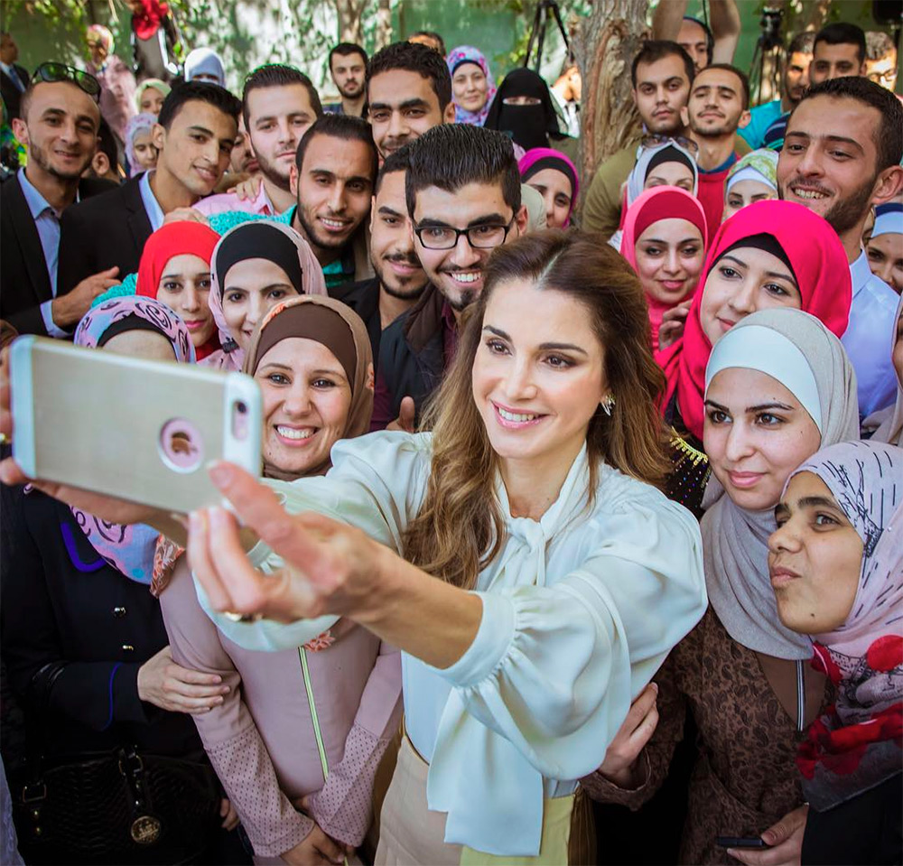 Queen Rania Al-Abdullah of Jordan