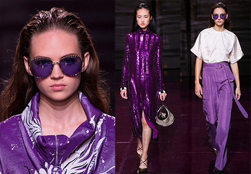 All shades of purple for spring-summer 2024