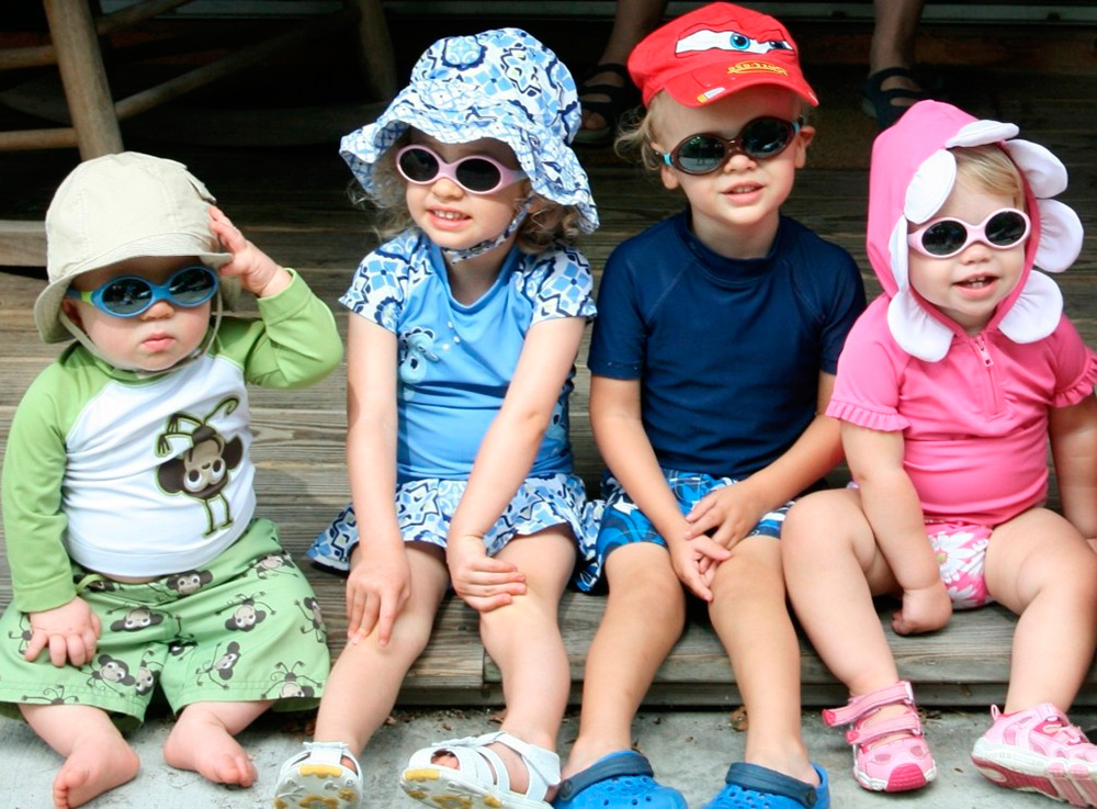 At what age to buy sunglasses for a child?