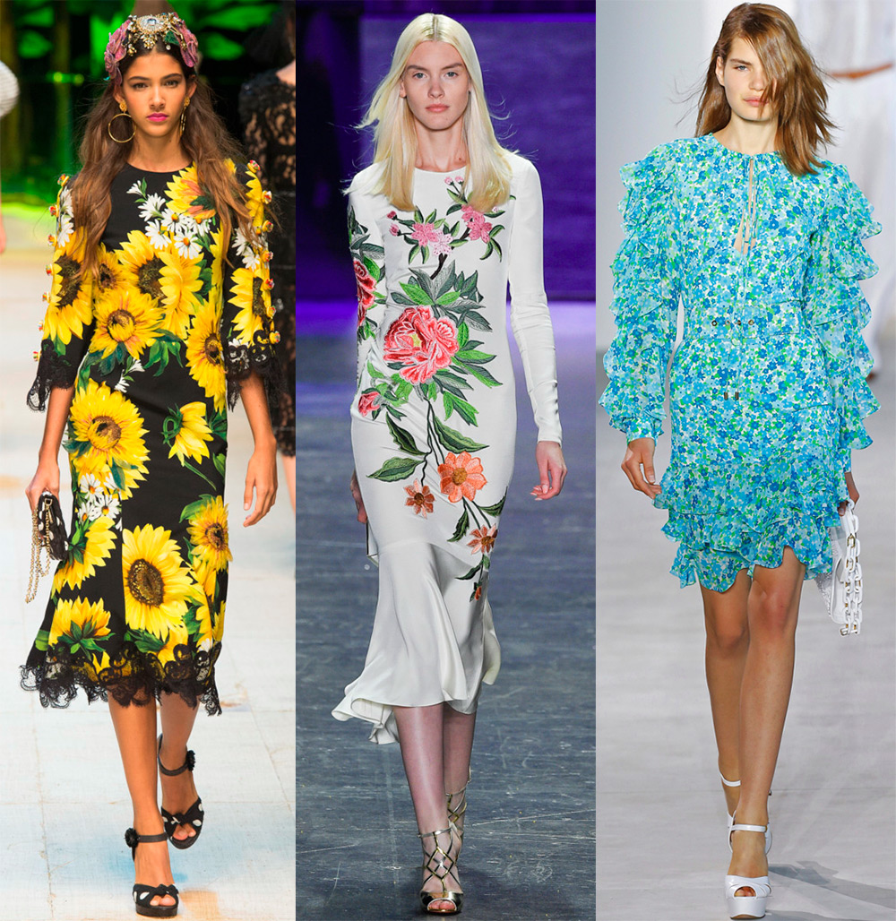 Floral prints spring-summer