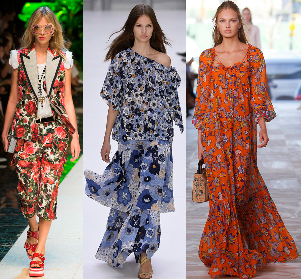 Floral prints spring-summer