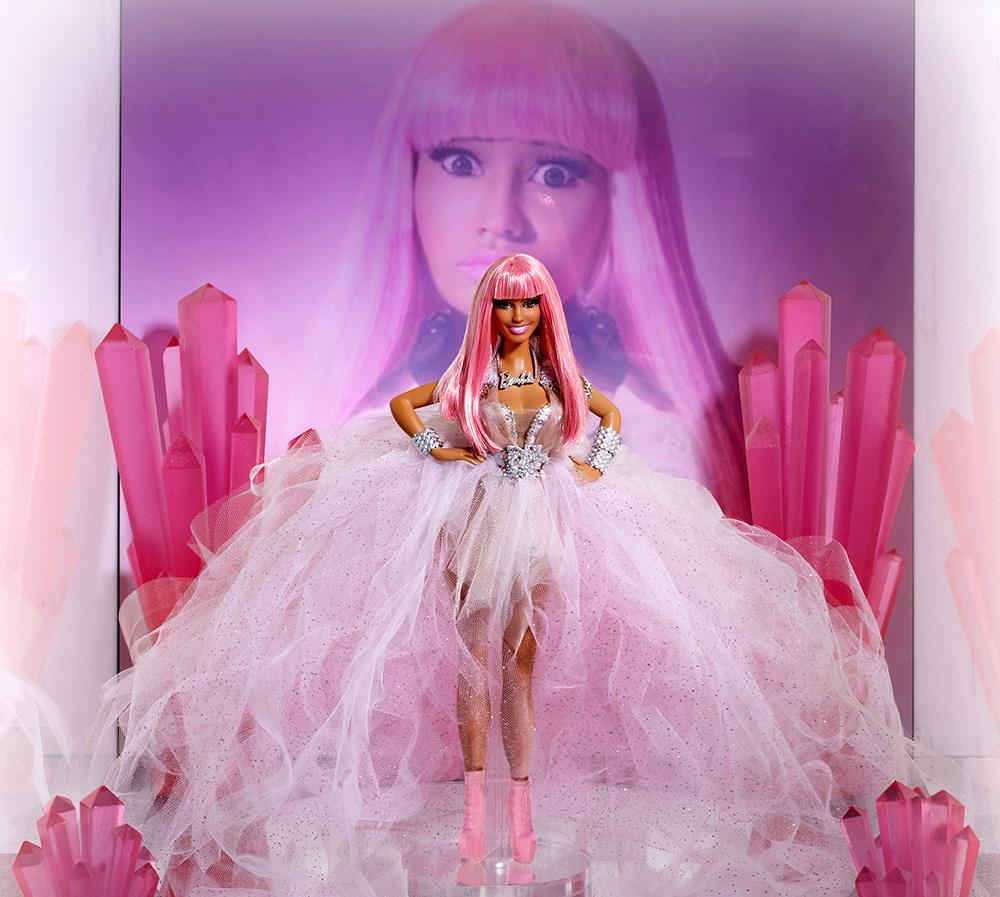 Dolls in the image of the singer Nicki Minaj