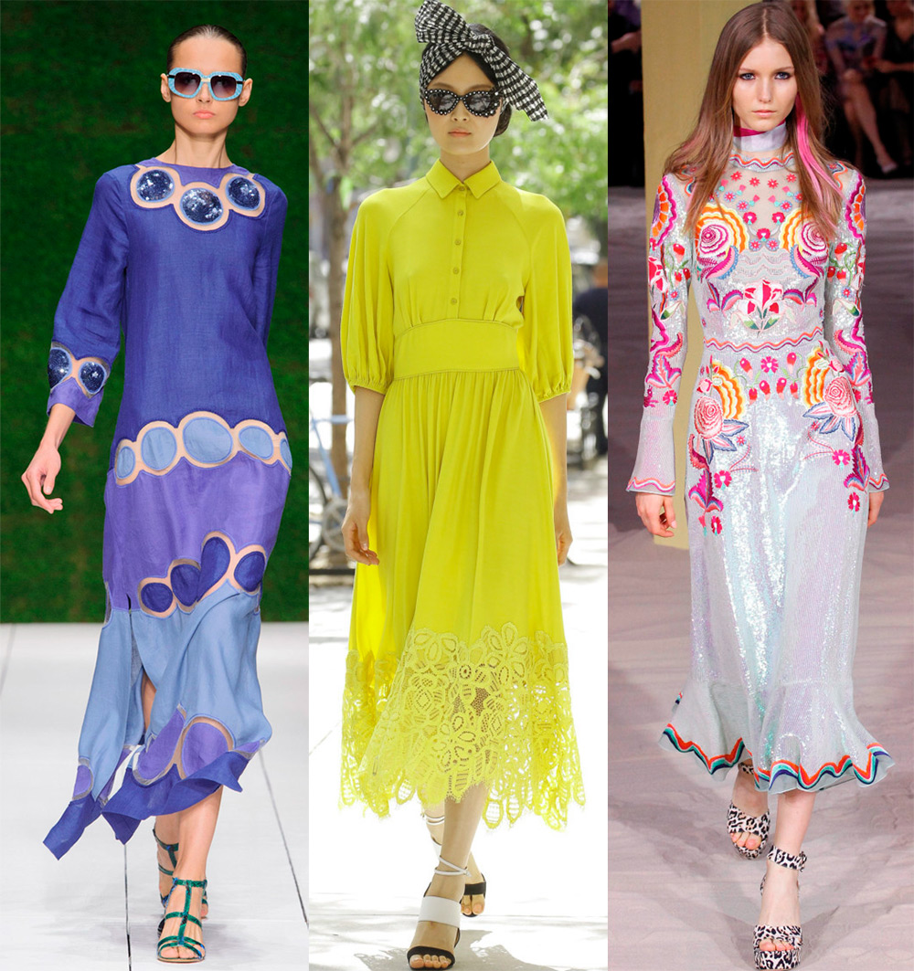 Modest fashionable dresses spring-summer 2024