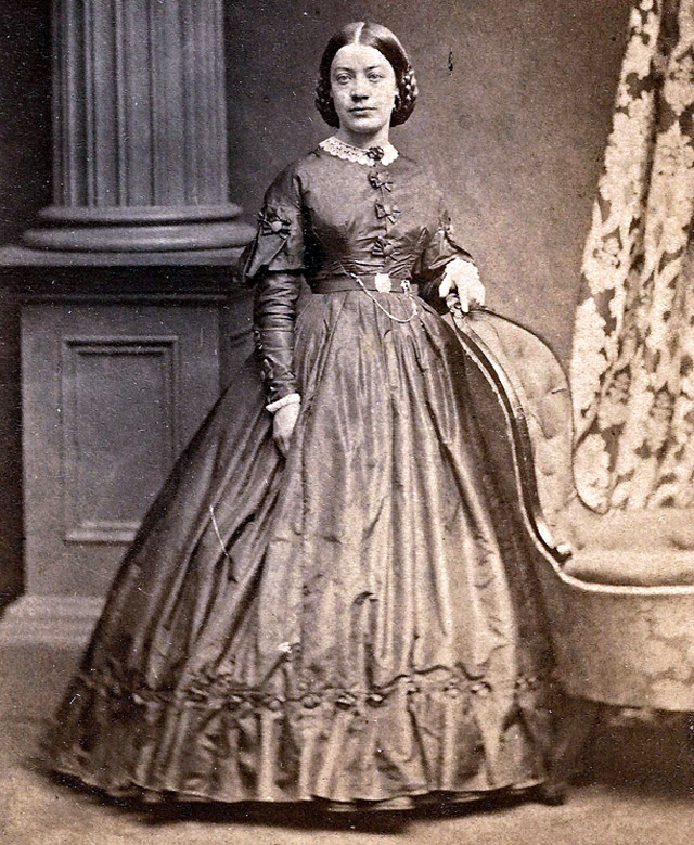 1860 dress