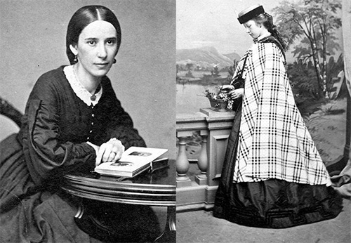 Fashionable dresses of the 1860s - rare photos