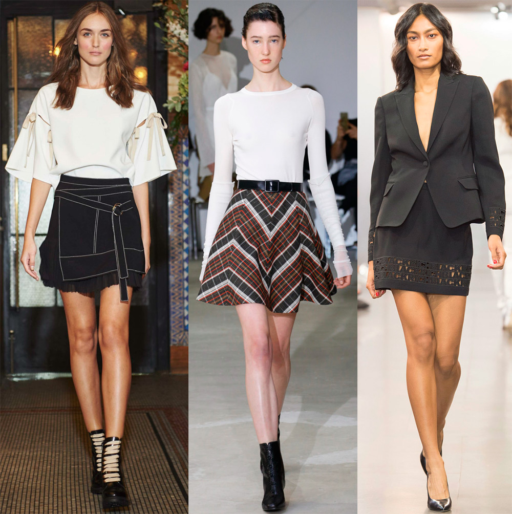 Fashionable mini skirts 2024