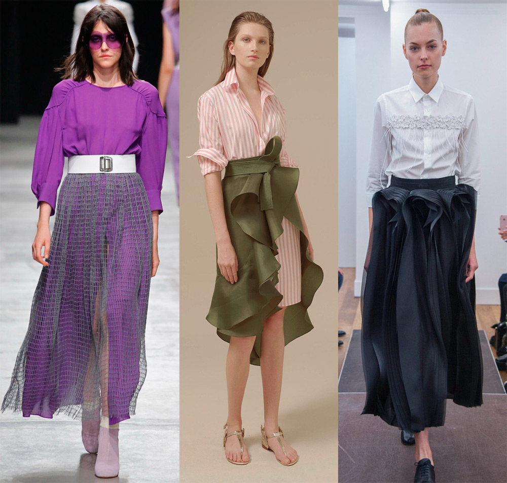 Fashionable skirts spring-summer 2024