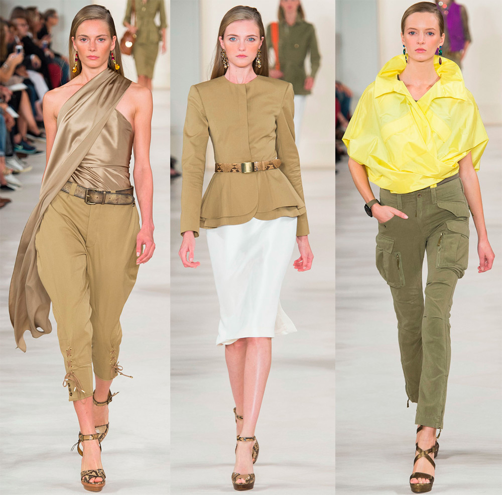 Khaki color - photos of the best looks