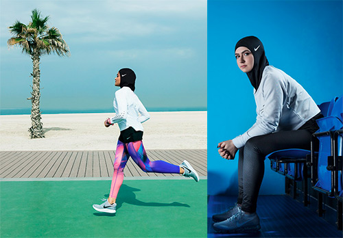 Nike Muslim Sports Hijabs