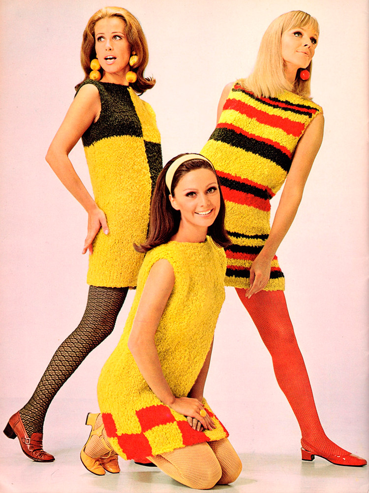 Beautiful knitted dresses