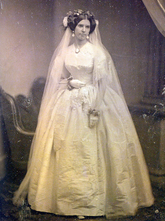 19th century wedding dress