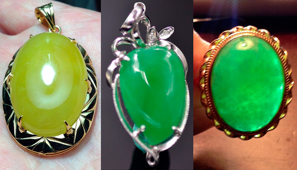 Jewelry with jadeite stone and its magical properties