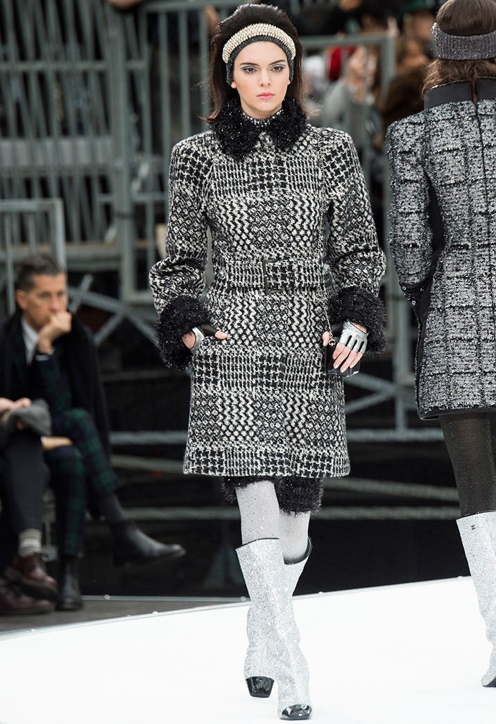 Fall-winter 2024-2025 in the images of Kendall Jenner