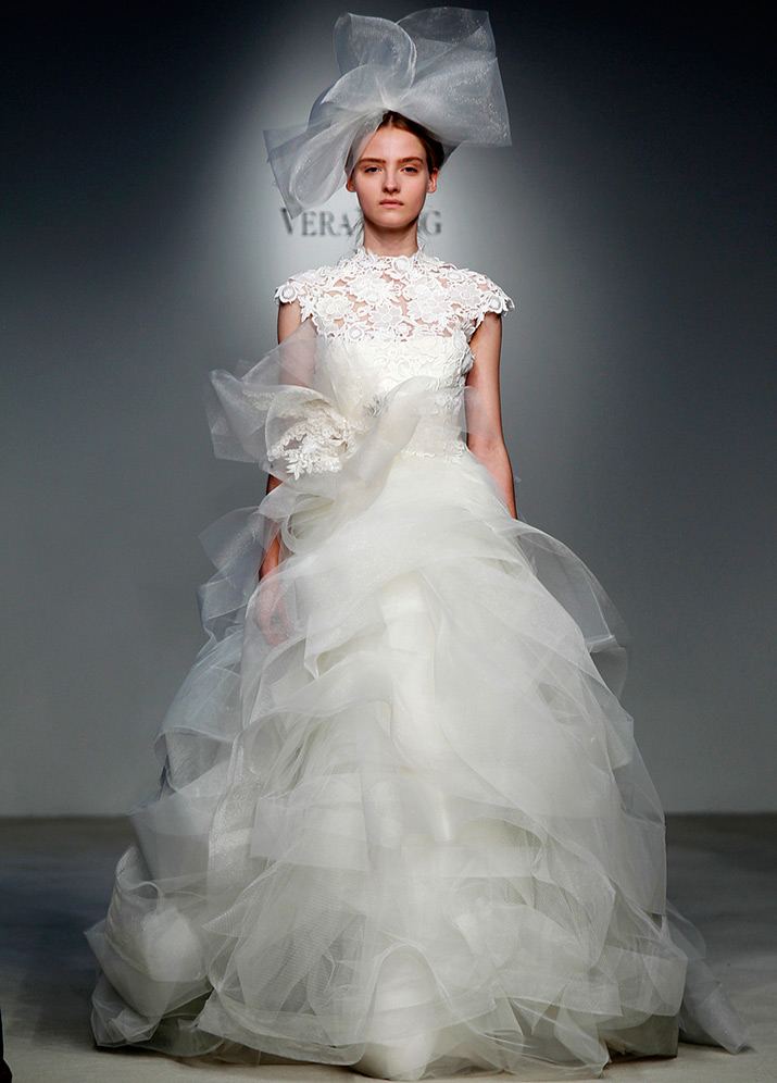 Lush wedding dress Vera Wong