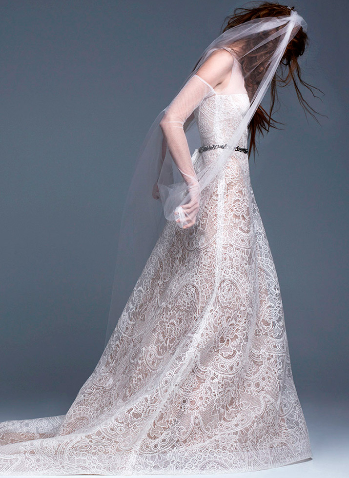 Vera Wong Lace Wedding Dress