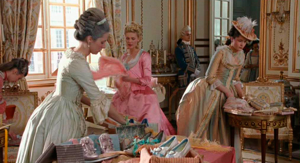 costumes from the movie Marie Antoinette