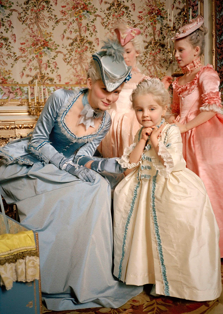 costumes from the movie Marie Antoinette