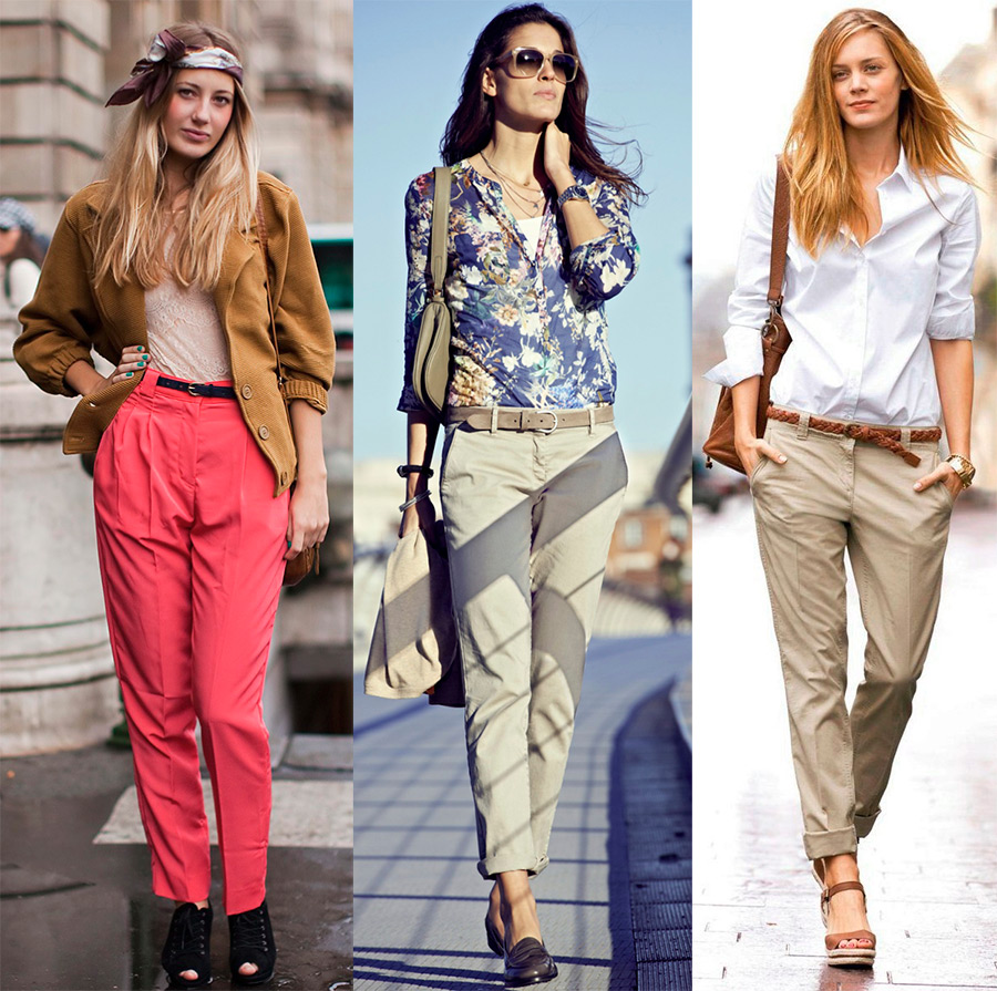 Women's chino pants