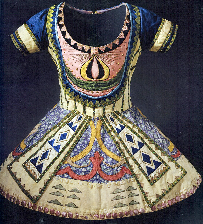 Costume by Leon Bakst's sketches