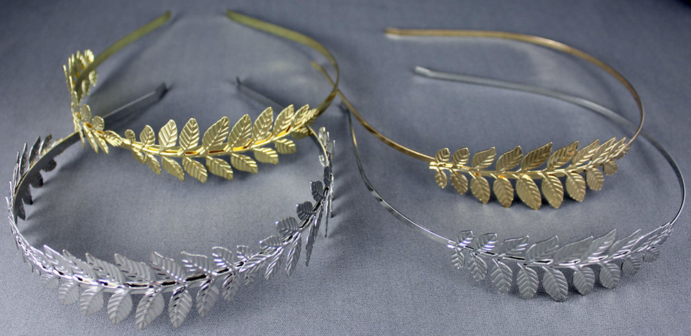 Greek style hair jewelry