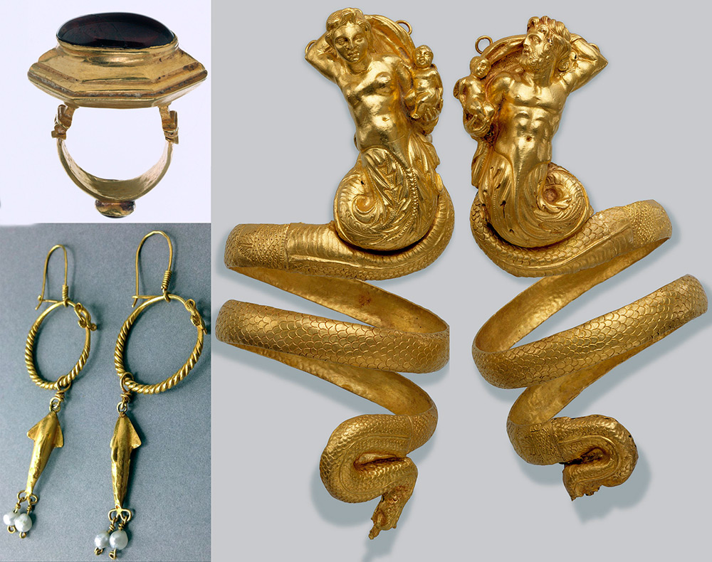 Jewelry in the Greek style