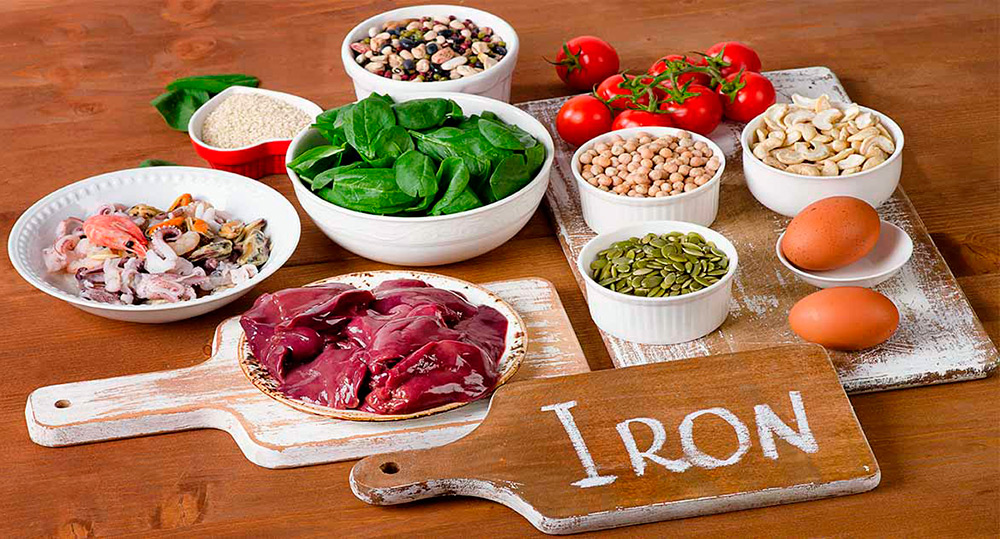 Iron rich foods