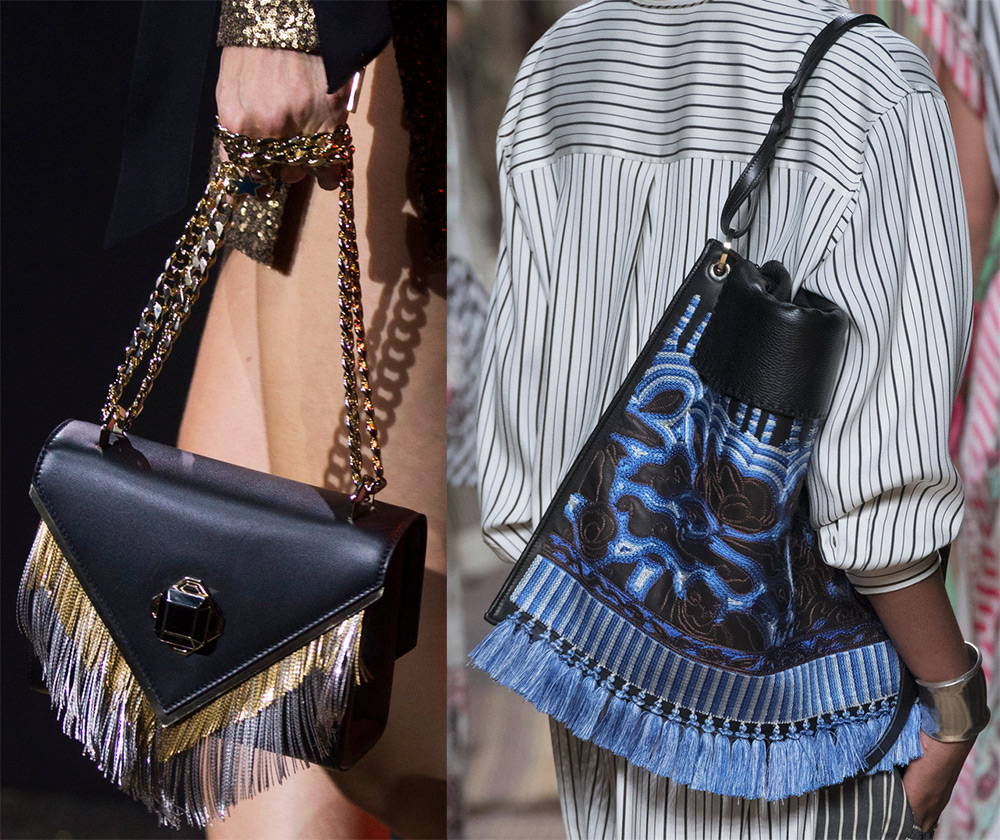 Fringe Leather & Suede Bags 2024