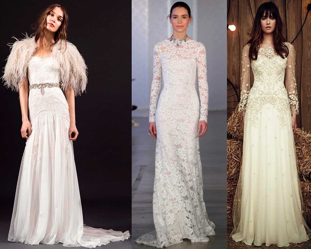 The most beautiful wedding dresses 2024