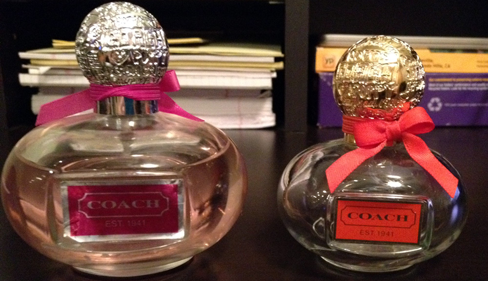 Counterfeit perfume