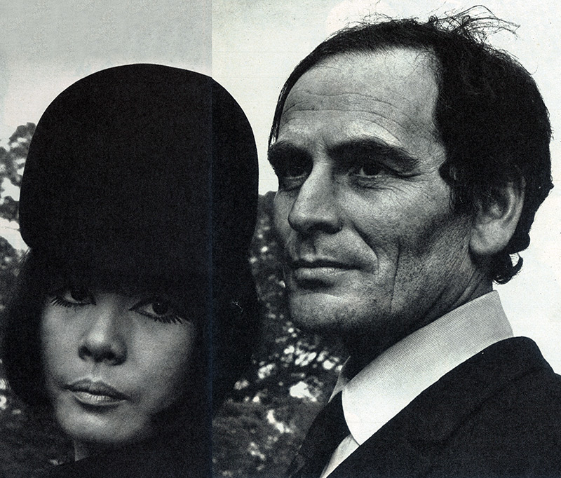 Hiroko Matsumoto and Pierre Cardin