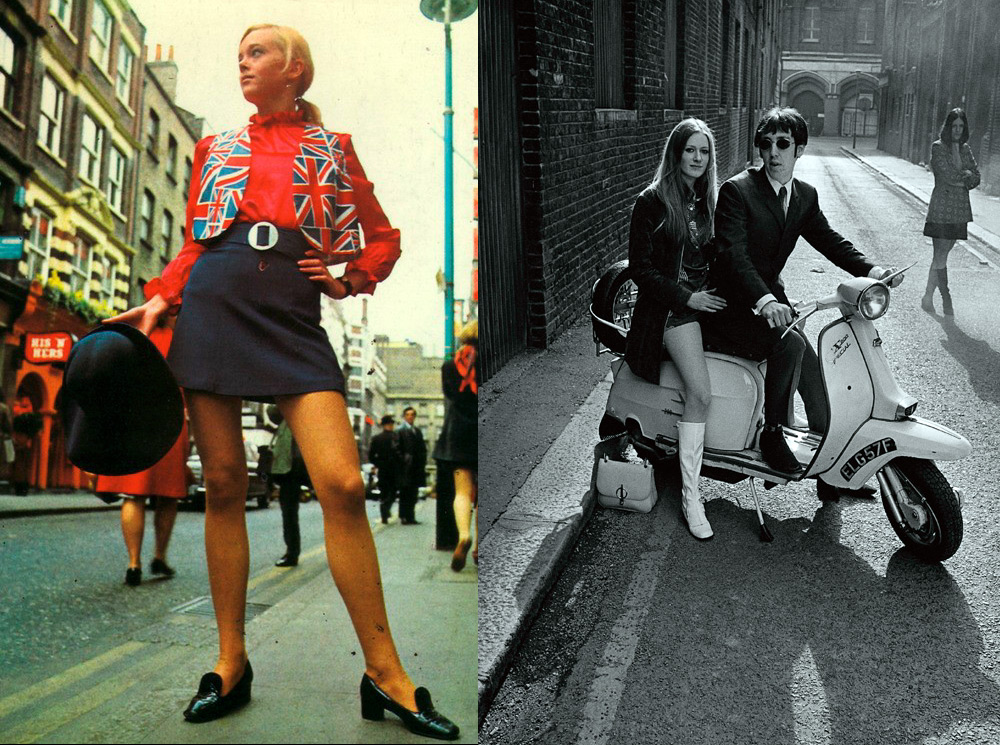 Mod subculture girls