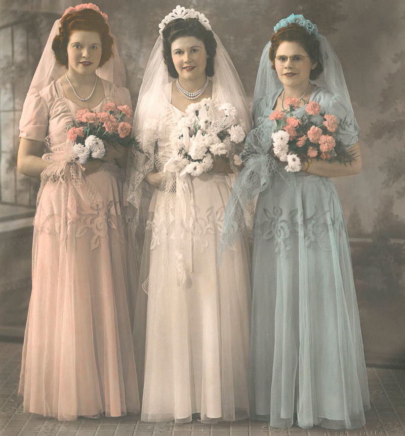 1940s wedding dresses