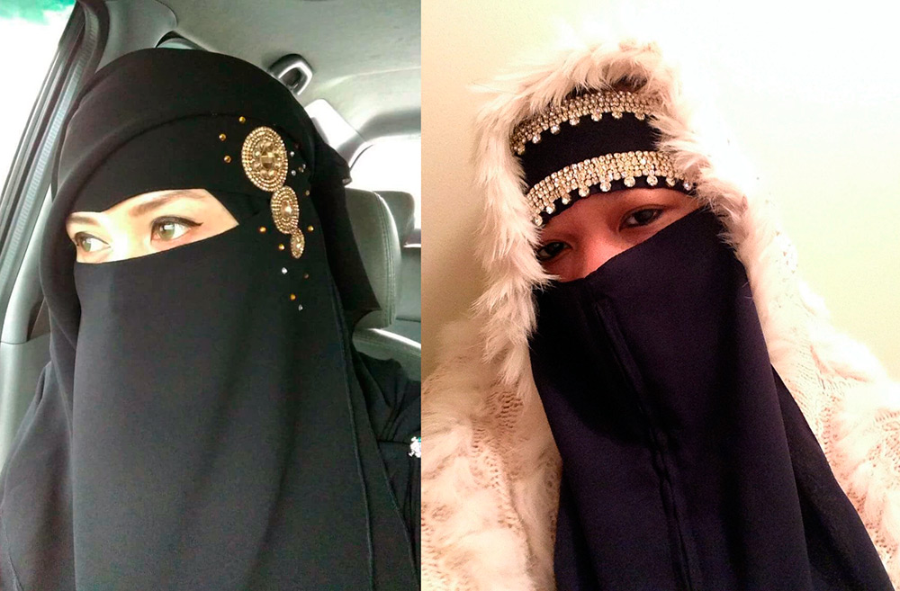 Rich niqab