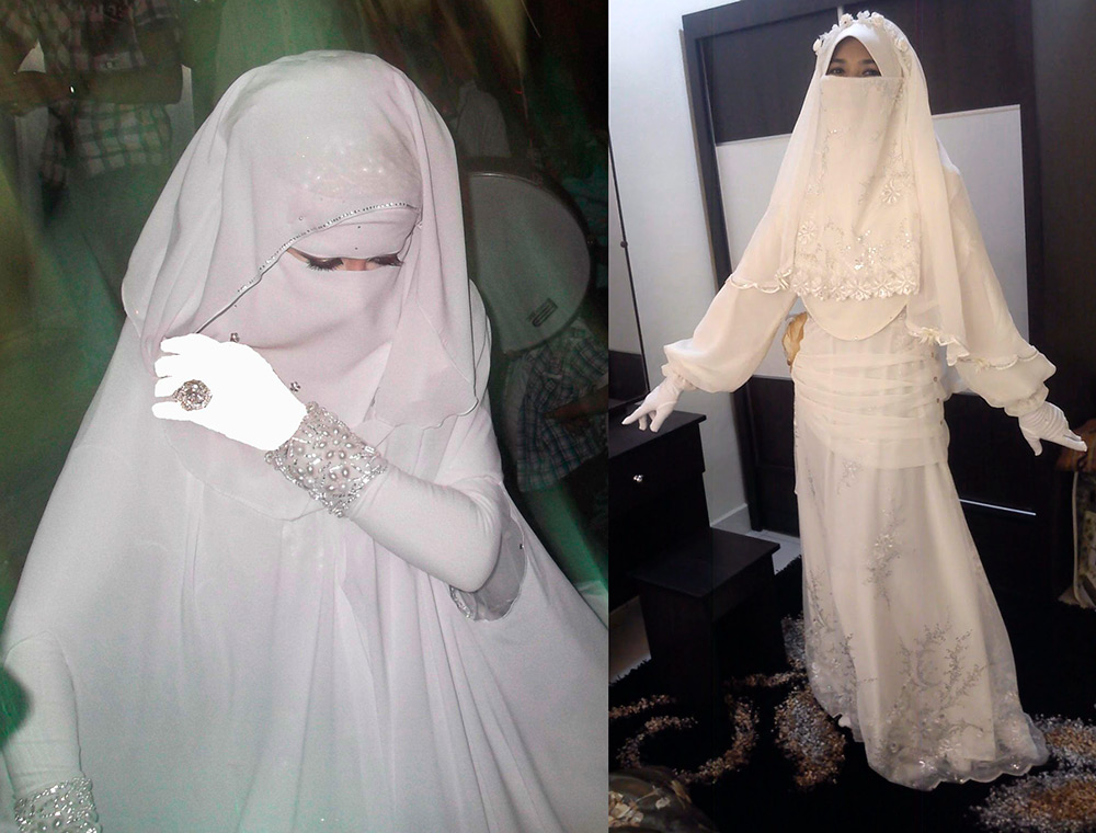 Wedding niqab