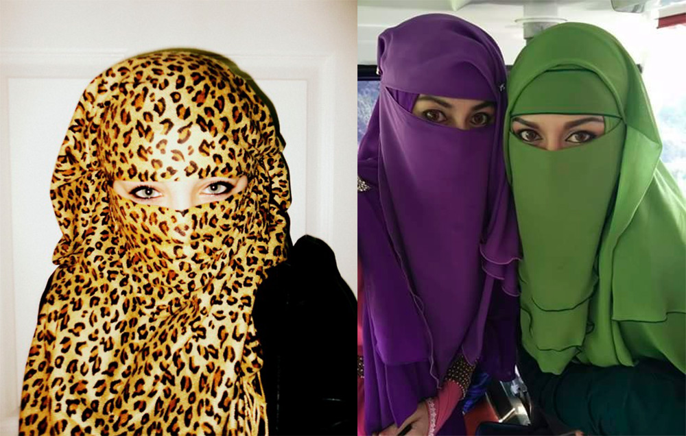 bright niqab