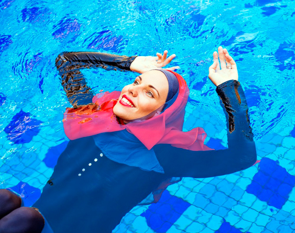 muslim swimsuit burkini